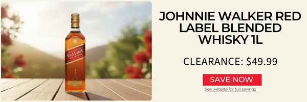 Johnnie Walker Red Label Blended Whisky 1L