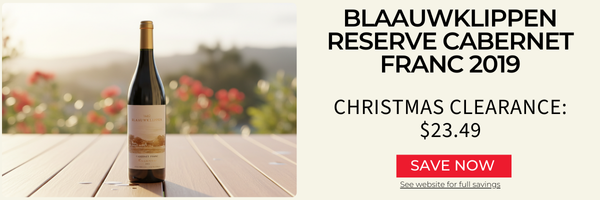 Blaauwklippen Reserve Cabernet Franc 2019