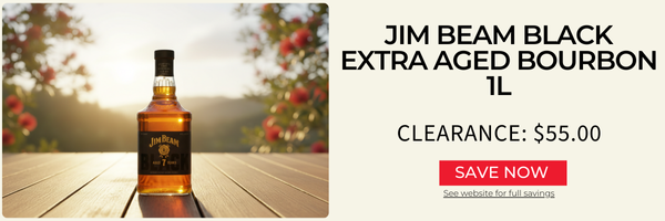 Jim Beam Black Extra Aged Bourbon 1L