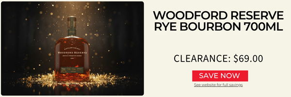 Woodford Reserve Rye Bourbon 700ml