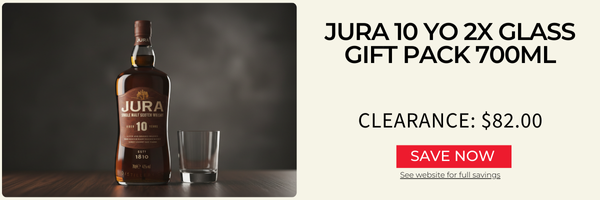 Jura 10 YO 2x Glass Gift Pack 700ml