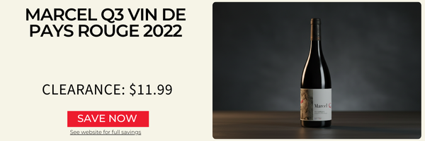Marcel Q3 Vin de Pays Rouge 2022