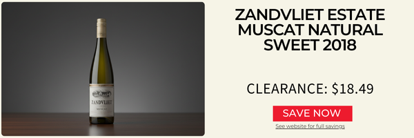 Zandvliet Estate Muscat Natural Sweet 2018