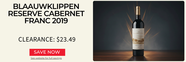 Blaauwklippen Reserve Cabernet Franc 2019