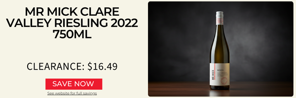 Mr Mick Clare Valley Riesling 2022 750ml