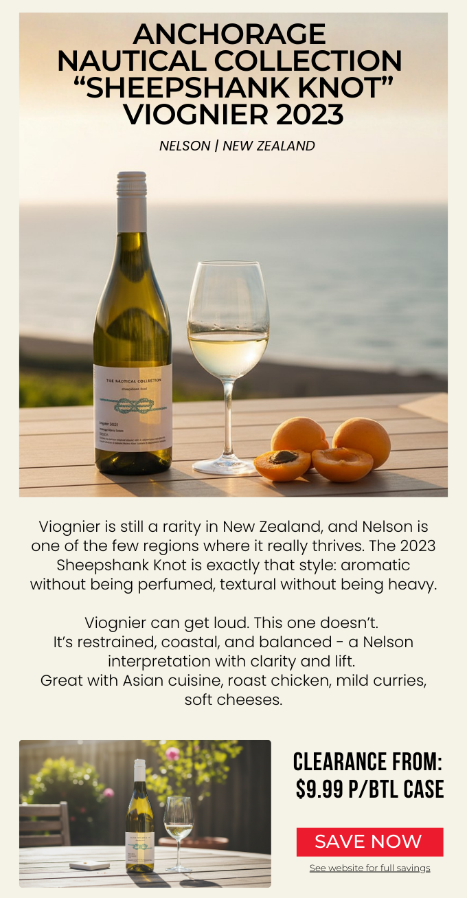 Anchorage Nautical Collection “Sheepshank Knot” Viognier 2023