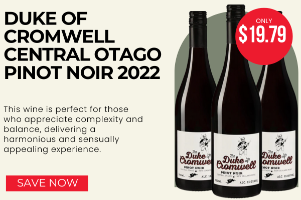 Duke of Cromwell Central Otago Pinot Noir 2022