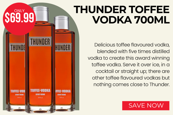 Thunder Toffee Vodka 700ml
