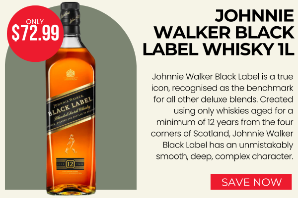 Johnnie Walker Black Label Whisky 1L
