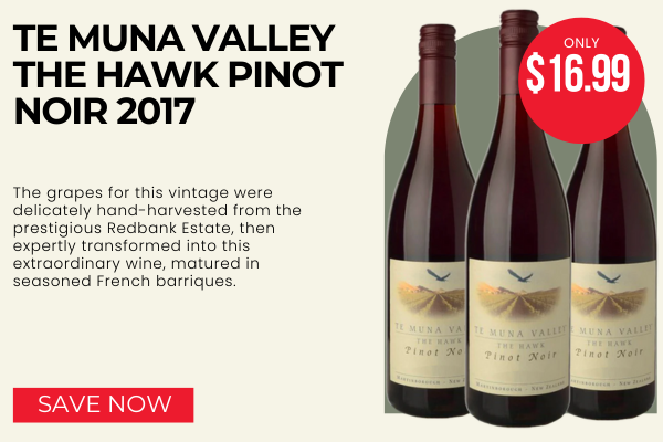 Te Muna Valley The Hawk Pinot Noir 2017