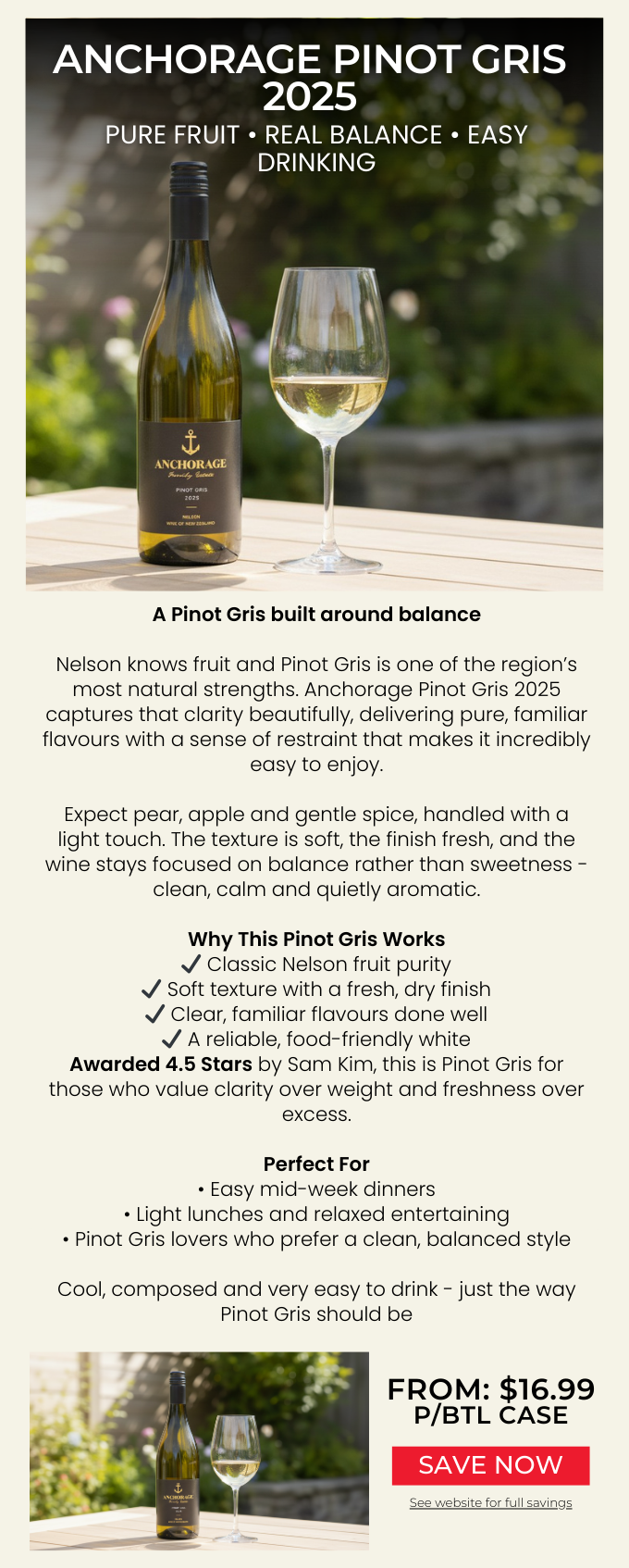 Anchorage Pinot Gris 2025