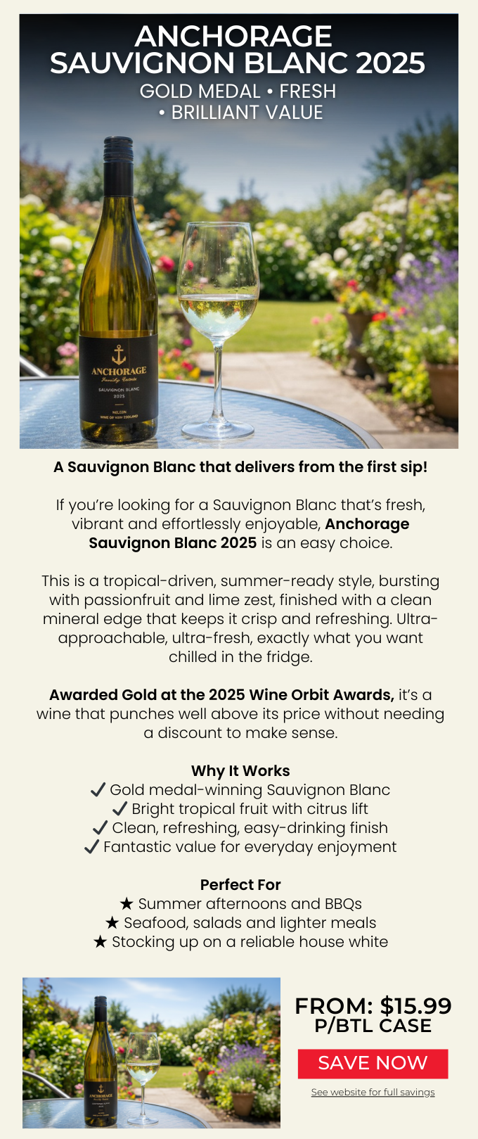 Anchorage Sauvignon Blanc 2025