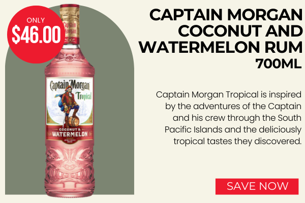 Captain Morgan Coconut and Watermelon Rum 700ml