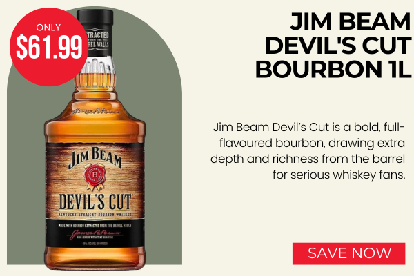 Jim Beam Devil's Cut Bourbon 1L
