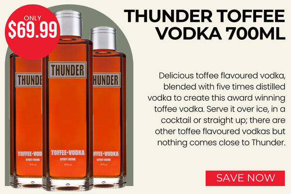 Thunder Toffee Vodka 700ml