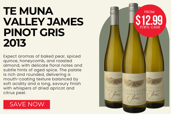 Te Muna Valley JAMES Pinot GRIS 2013