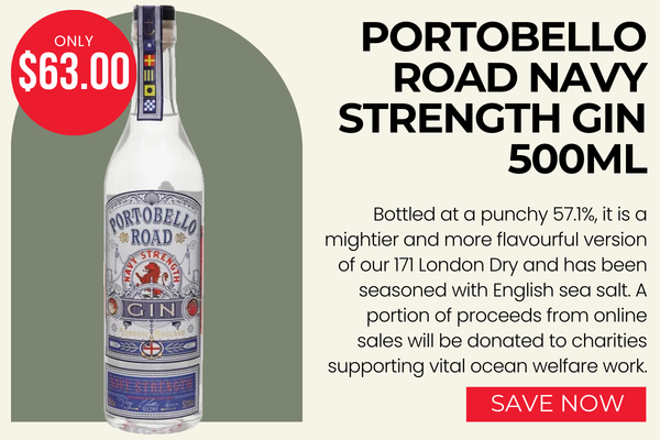 Portobello Road Navy Strength Gin 500ml
