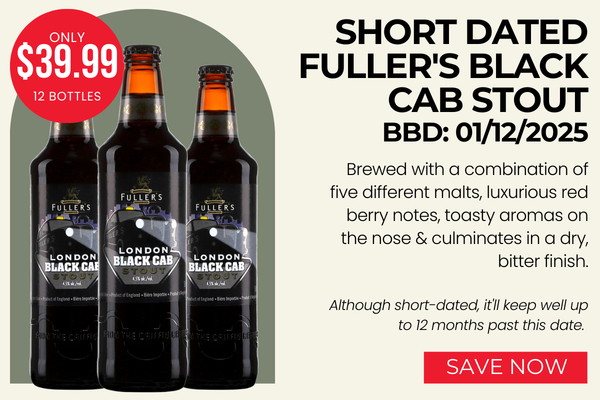 SHORT DATED Fuller's Black Cab Stout