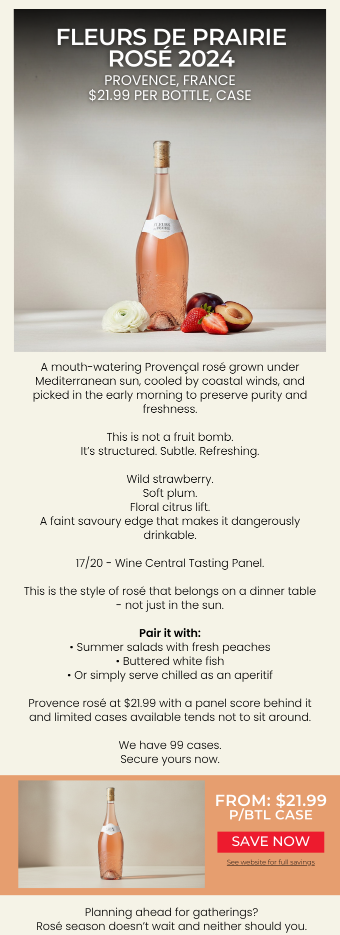 Fleurs de Prairie Rosé 2024
