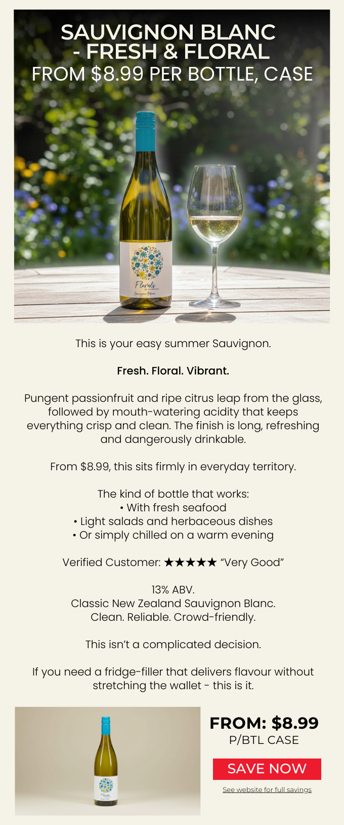 Anchorage Florals Sauvignon Blanc 2024