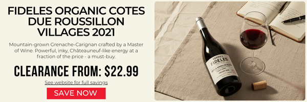 Fideles Organic Cotes Due Roussillon Villages 2021