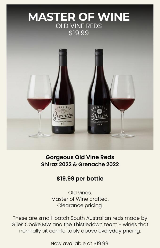 Gorgeous Old Vine Reds