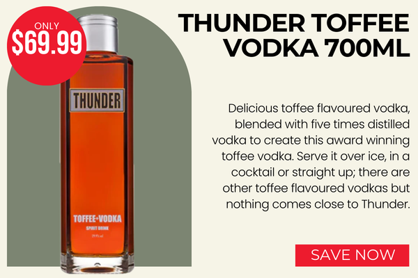Thunder Toffee Vodka 700ml