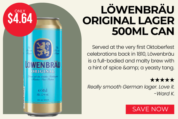 Löwenbräu Original Lager 500ml Can