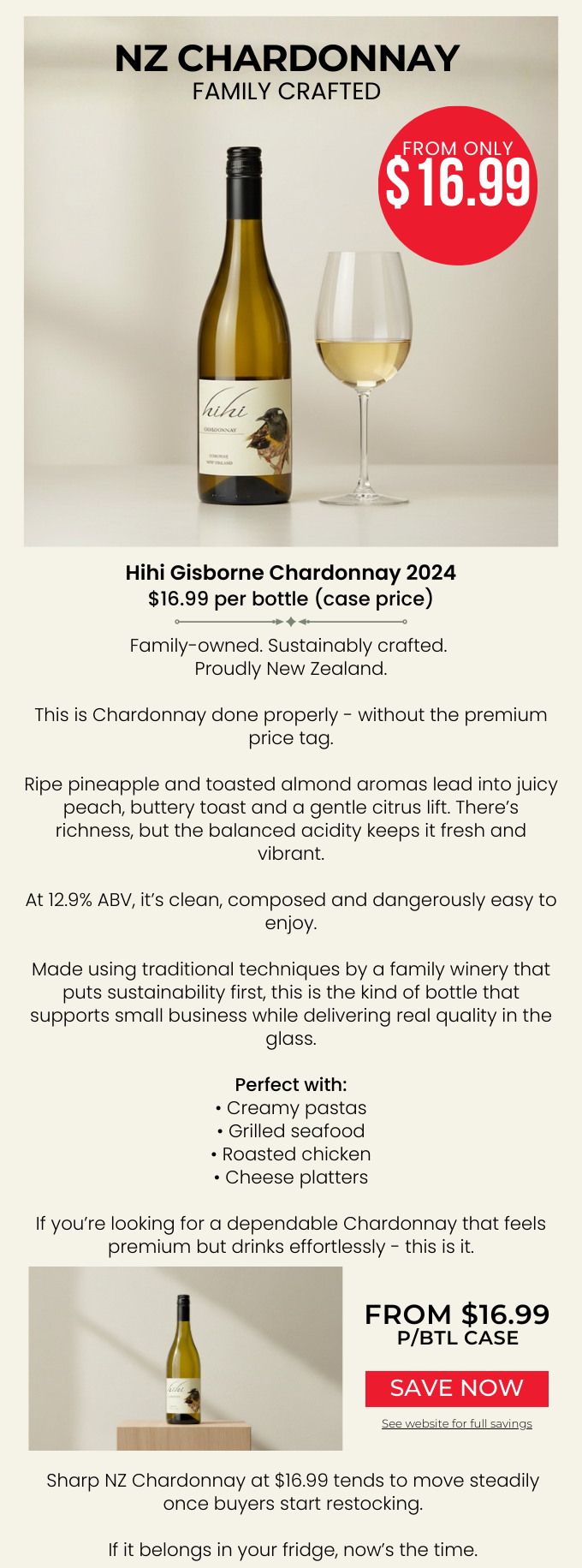 Hihi Gisborne Chardonnay 2024