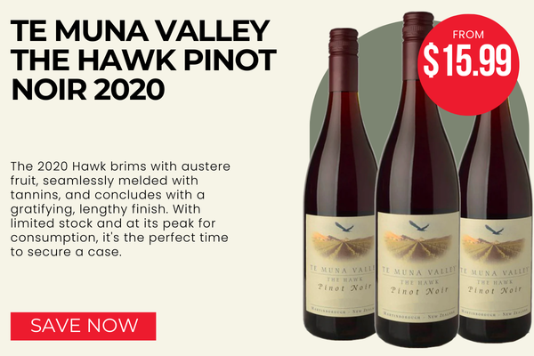 Te Muna Valley The Hawk Pinot Noir 2020