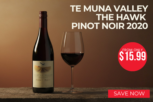 Te Muna Valley The Hawk Pinot Noir 2020