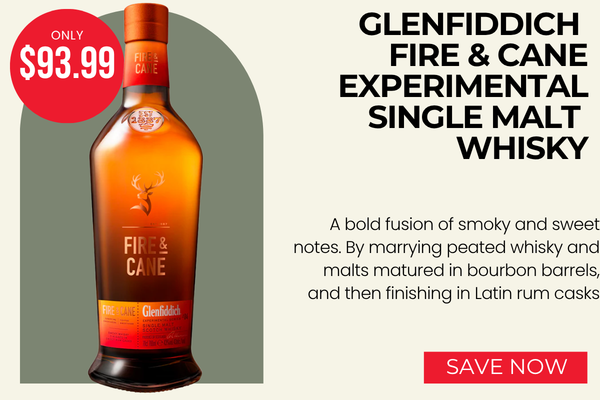 Glenfiddich Fire & Cane Experimental Single Malt Whisky 700ml
