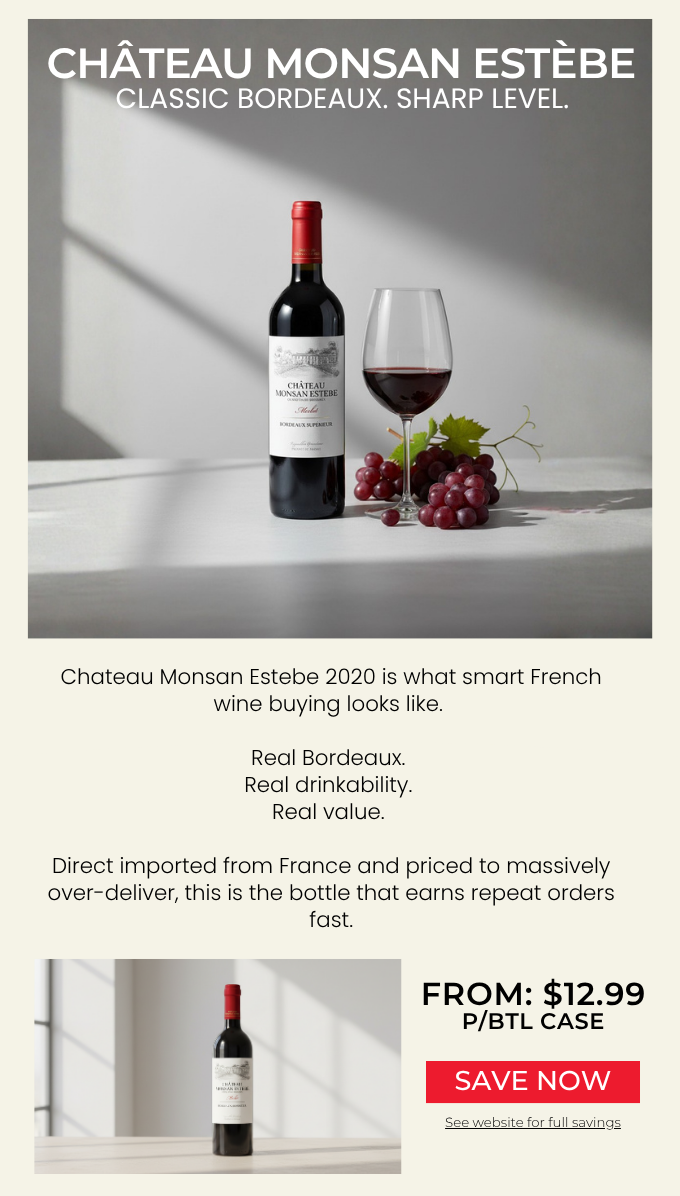 Chateau Monsan Estebe Bordeaux Supérieur 2020