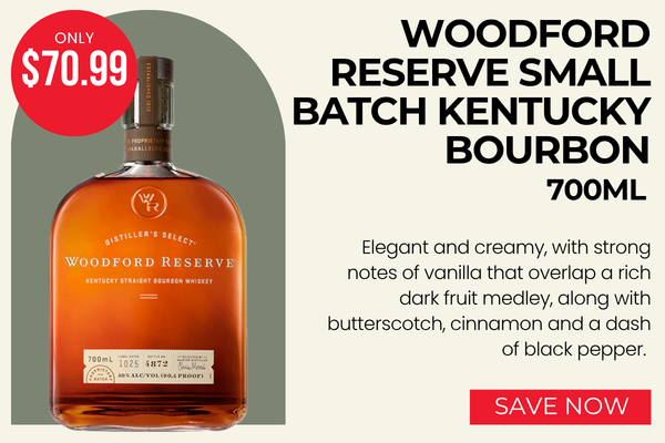 Woodford Reserve Small Batch Kentucky Bourbon 700ml