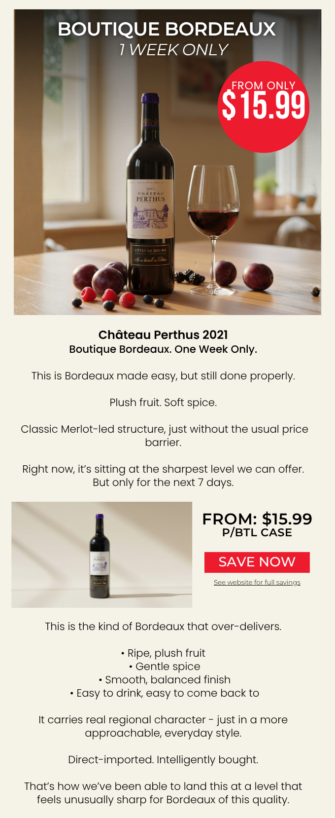 Chateau Perthus 2021