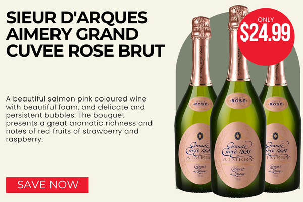Sieur d'Arques Aimery Grand Cuvee Rose Brut