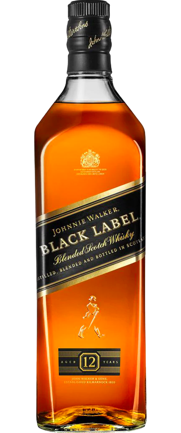 Image of Johnnie Walker Black Label Whisky 1L