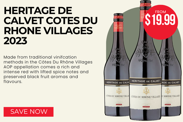 Heritage de Calvet Cotes du Rhone Villages 2023