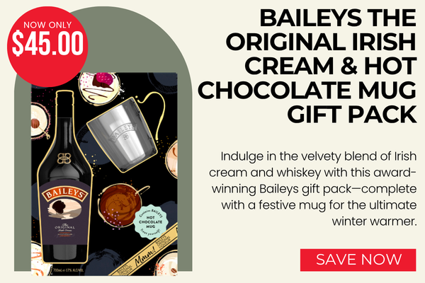Baileys The Original Irish Cream & Hot Chocolate Mug Gift Pack 700ml