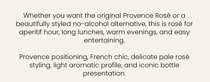 Fleurs de Prairie Rosé Collection