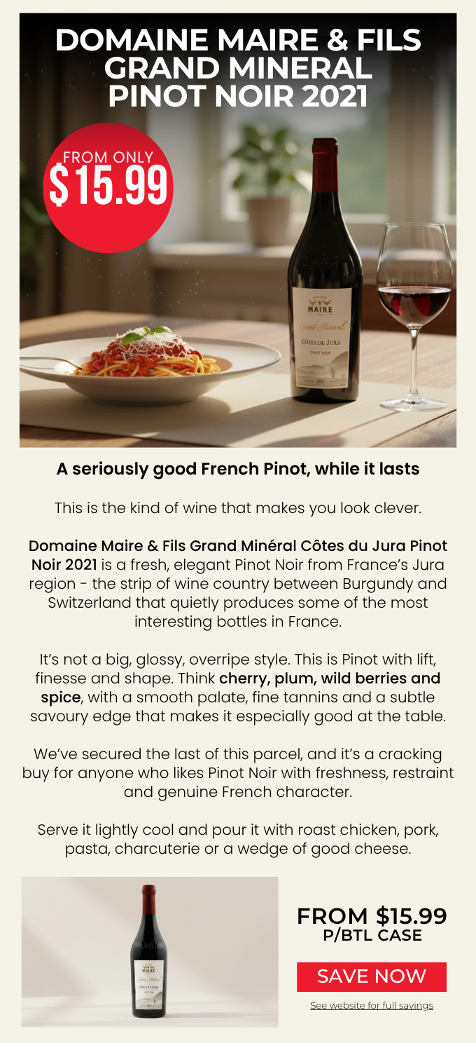 Domaine Maire & Fils Grand Mineral Pinot Noir 2021