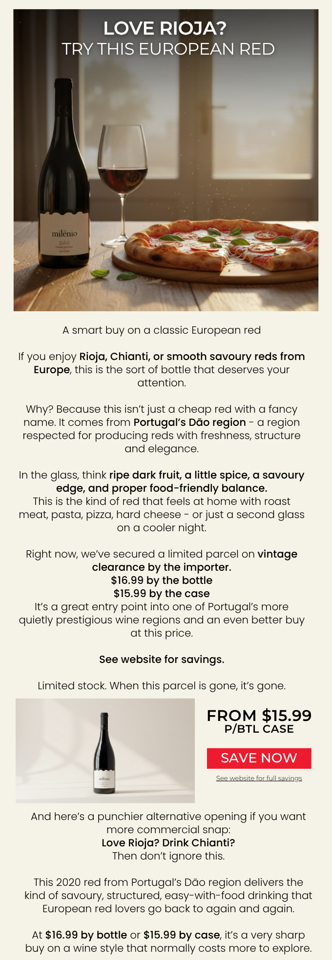 Adega de Penalva Milenio Red 2020