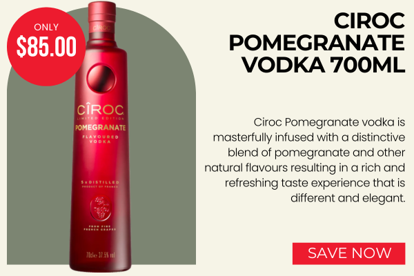 Ciroc Pomegranate Vodka 700ml