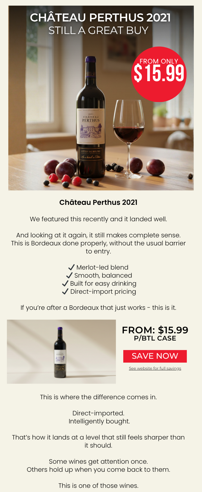 Chateau Perthus 2021