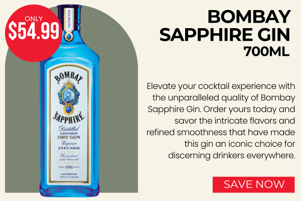 Bombay Sapphire Gin 700ml