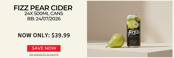 Fizz Pear Cider Can 24x 500Ml Cans BBD: 24/07/2026