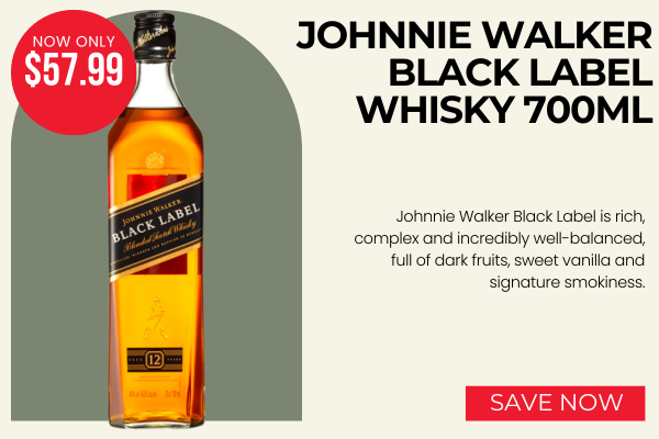 Johnnie Walker Black Label Whisky 700ml