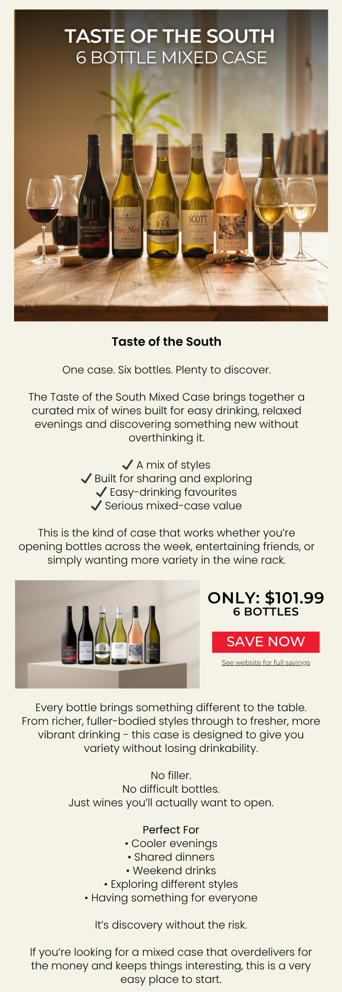 Taste of the South Mixed Case