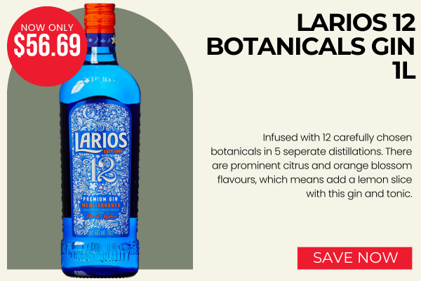 Larios 12 Botanicals Gin 1L