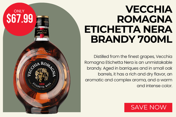 Vecchia Romagna Etichetta Nera Brandy 700ml